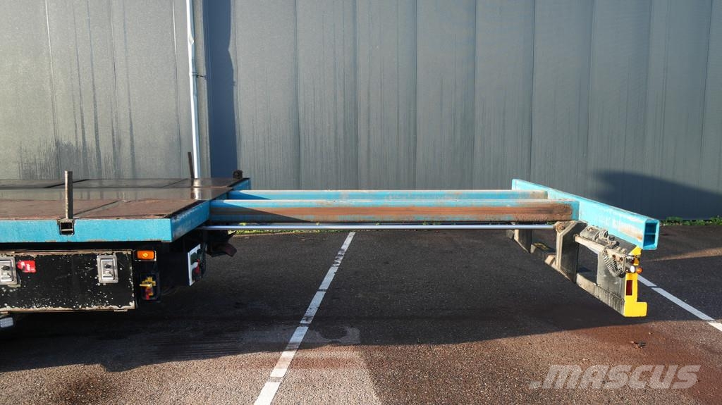 Volvo FH 540 8x2 flatbed truck with Palfinger PK 92002 c Tractores (camiões)