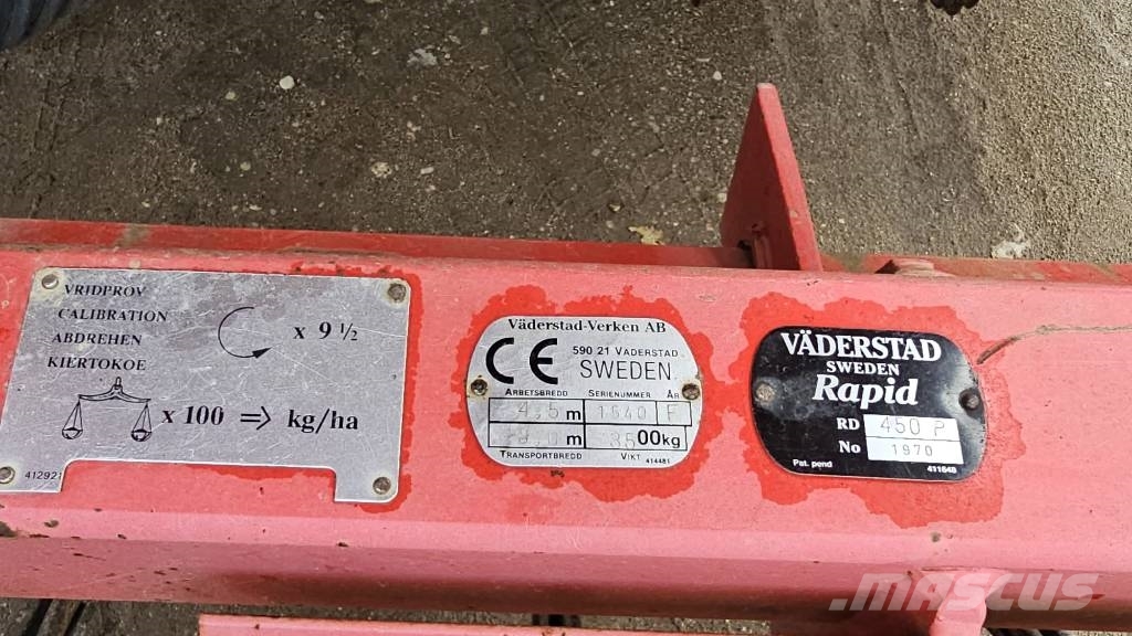 Väderstad Rapid 450P Taladros