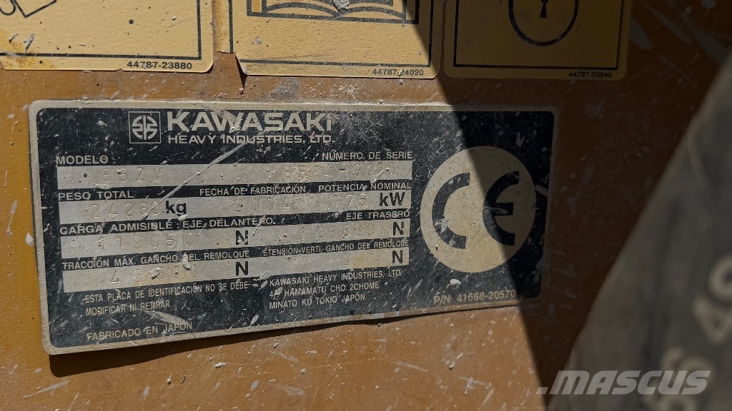 Kawasaki 85 Z V لوادر بعجل
