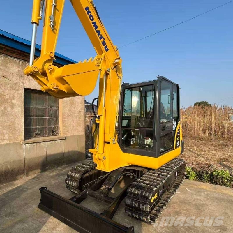 Komatsu PC 56 소형 굴삭기 7톤 미만