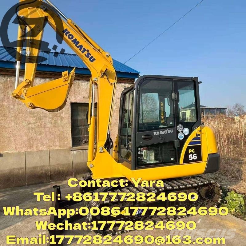 Komatsu PC 56 소형 굴삭기 7톤 미만