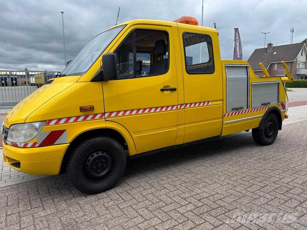 Mercedes-Benz Sprinter 313, Crewcab, Recovery Truck, Hubbrille, Vehículos de reciclaje