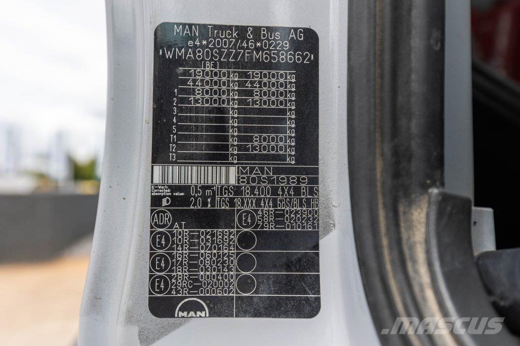 MAN TGS 18.400 BLS - 4X4 (CARDAN) Çekiciler