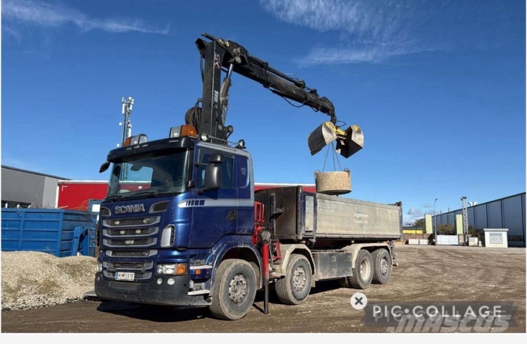 Scania R500 Camiones grúa