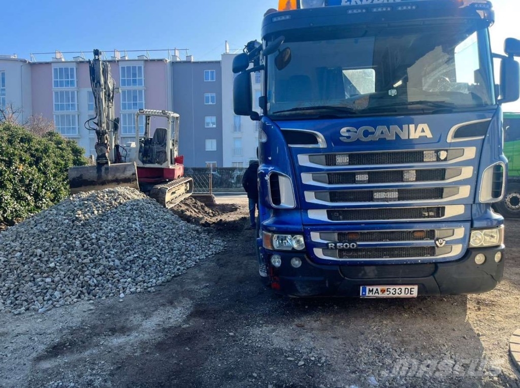 Scania R500 Camiones grúa