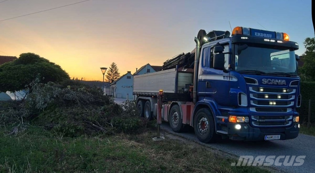 Scania R500 Camiones grúa