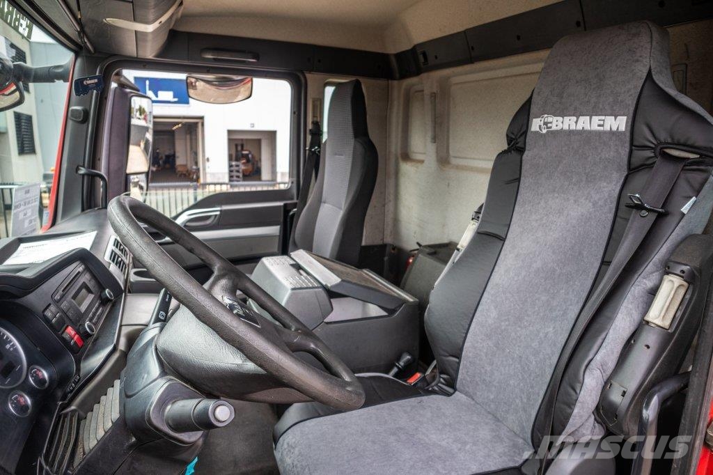 MAN TGS 33.360 BB + KENNIS 16 T/M -3XHYDR. 플랫베드/드롭사이드 트럭