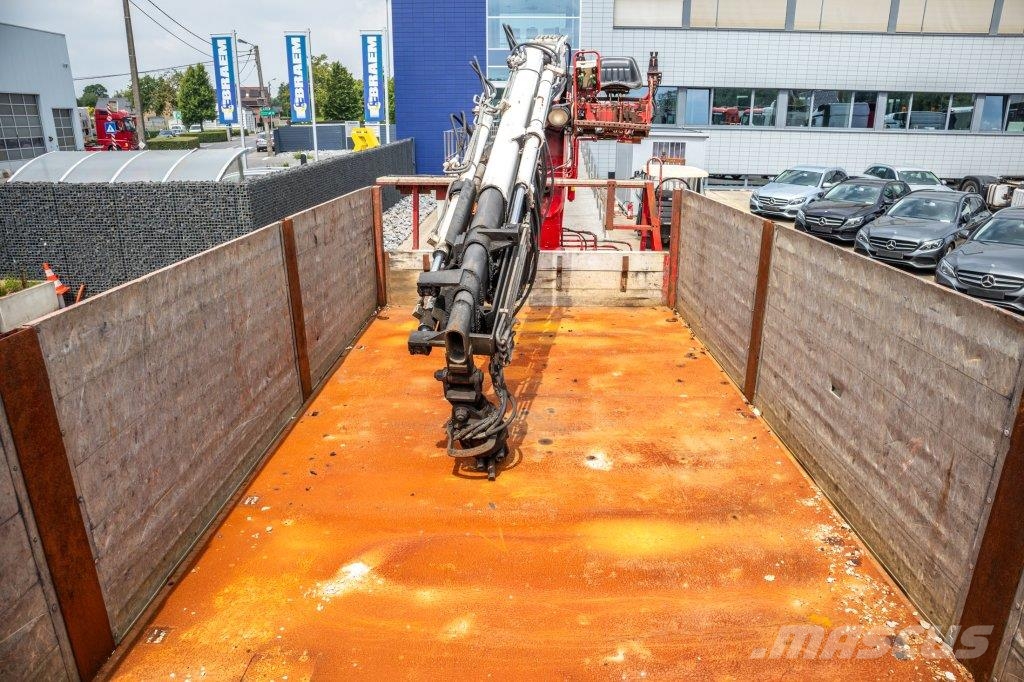 MAN TGS 33.360 BB + KENNIS 16 T/M -3XHYDR. 플랫베드/드롭사이드 트럭