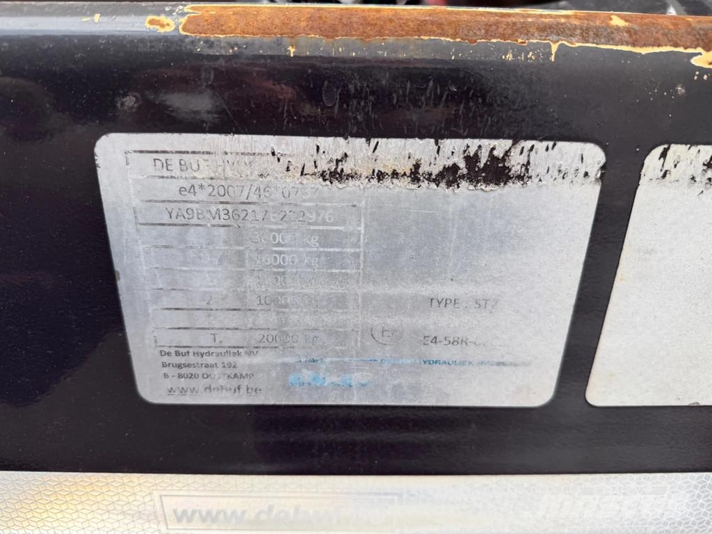 MAN TGS 33.460 6x4 +Mixeroplegger 12 m3 De Buf Euro 6 شاحنات خرسانة