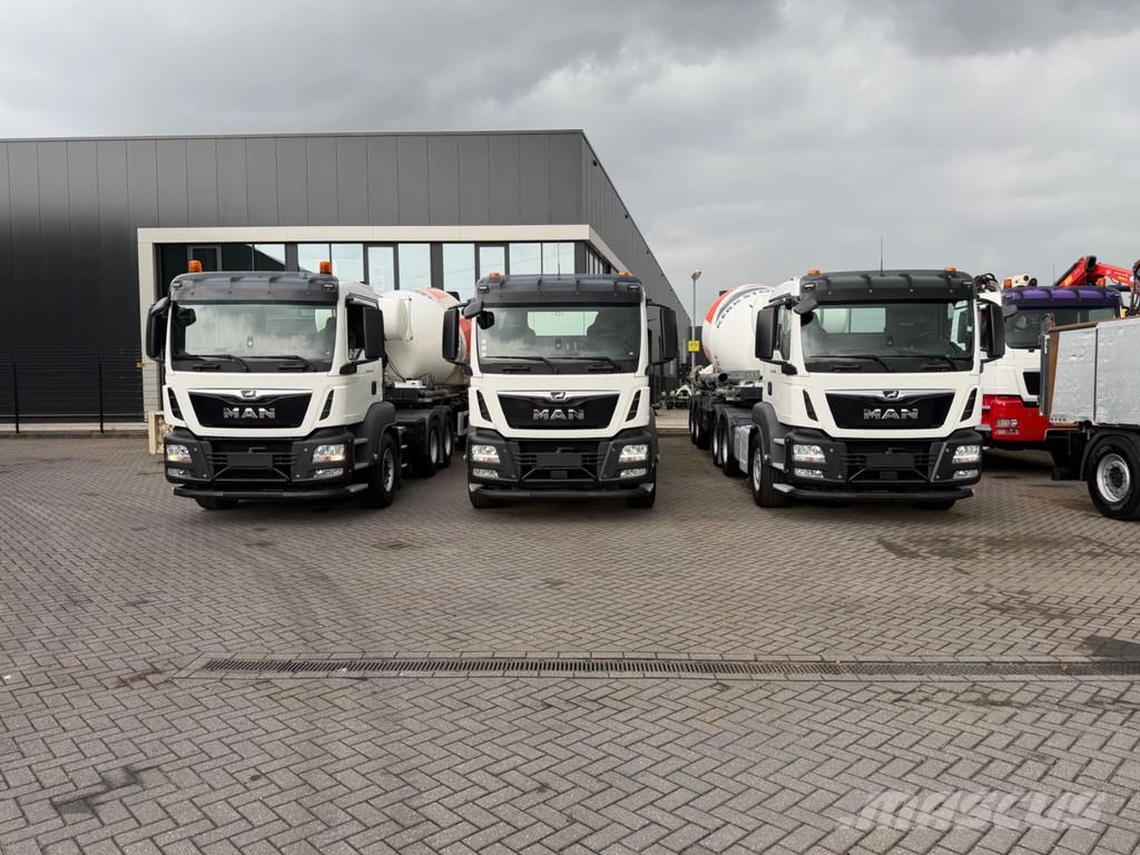 MAN TGS 33.460 6x4 +Mixeroplegger 12 m3 De Buf Euro 6 شاحنات خرسانة