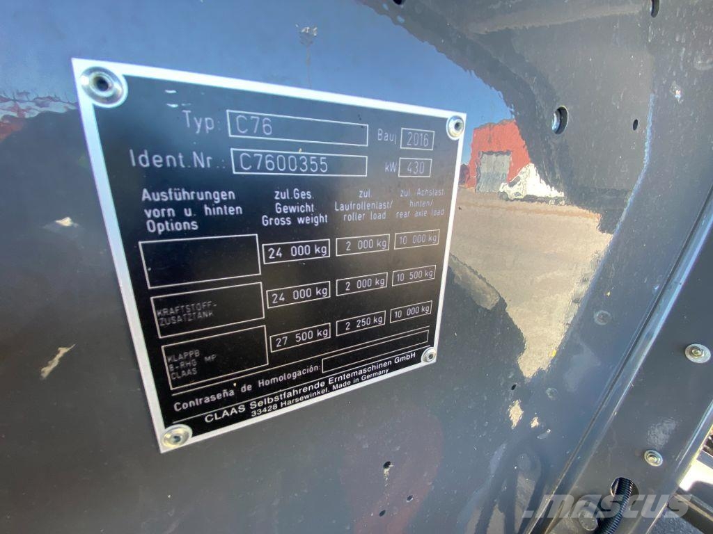 CLAAS Lexion 770 Sklízecí mlátičky