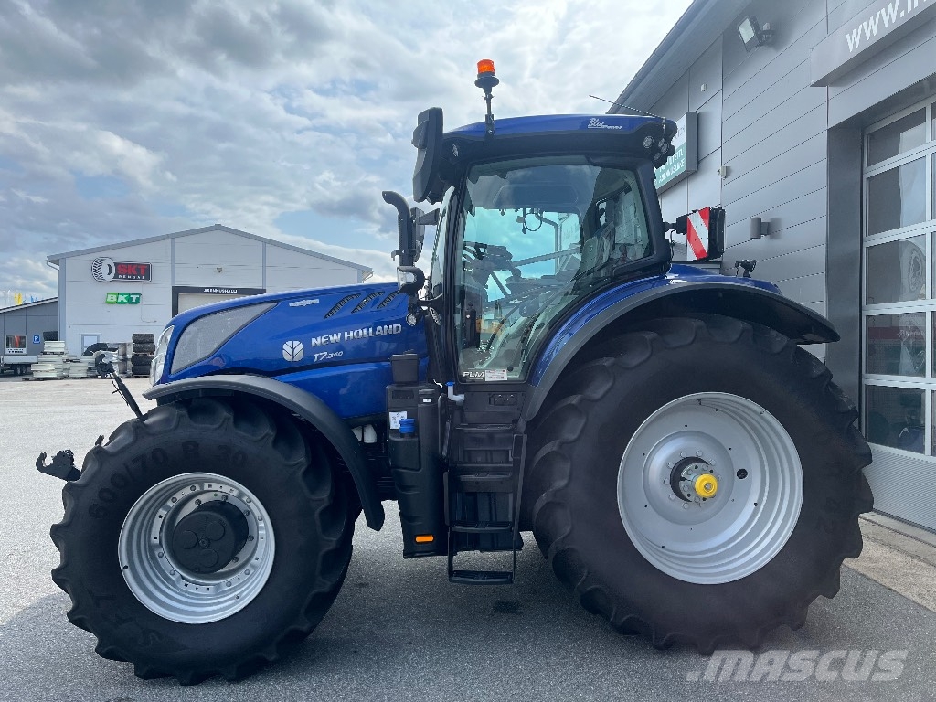New Holland T7.260 PLM 56km/h BluePower demo Traktorer