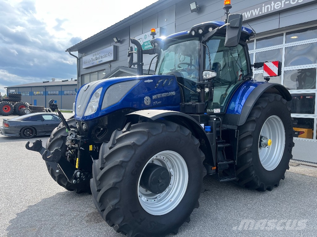 New Holland T7.260 PLM 56km/h BluePower demo Traktorer