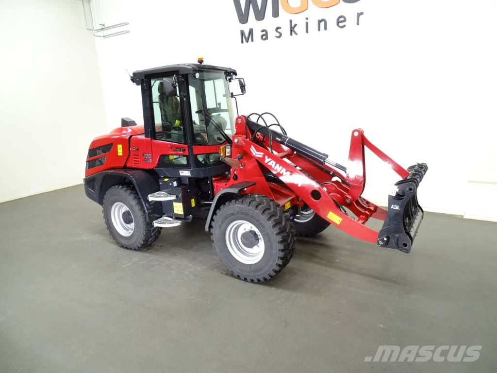 Yanmar V120-5 Incarcator pe pneuri