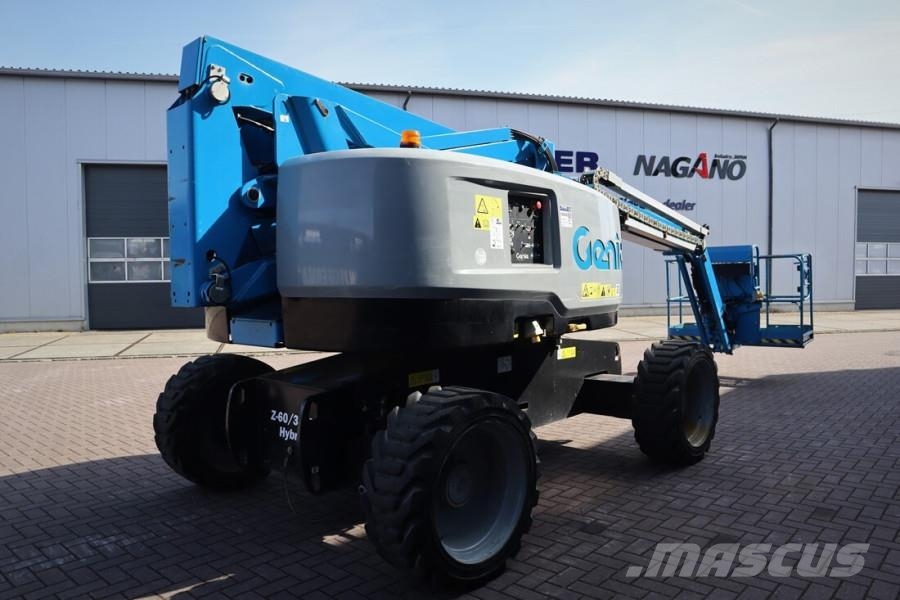 Genie Z60/37FE Valid Inspection, Hybrid, 4x4 Drive, 20m Knikarmhoogwerkers