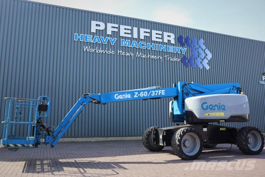 Genie Z60/37FE Valid Inspection, Hybrid, 4x4 Drive, 20m Knikarmhoogwerkers
