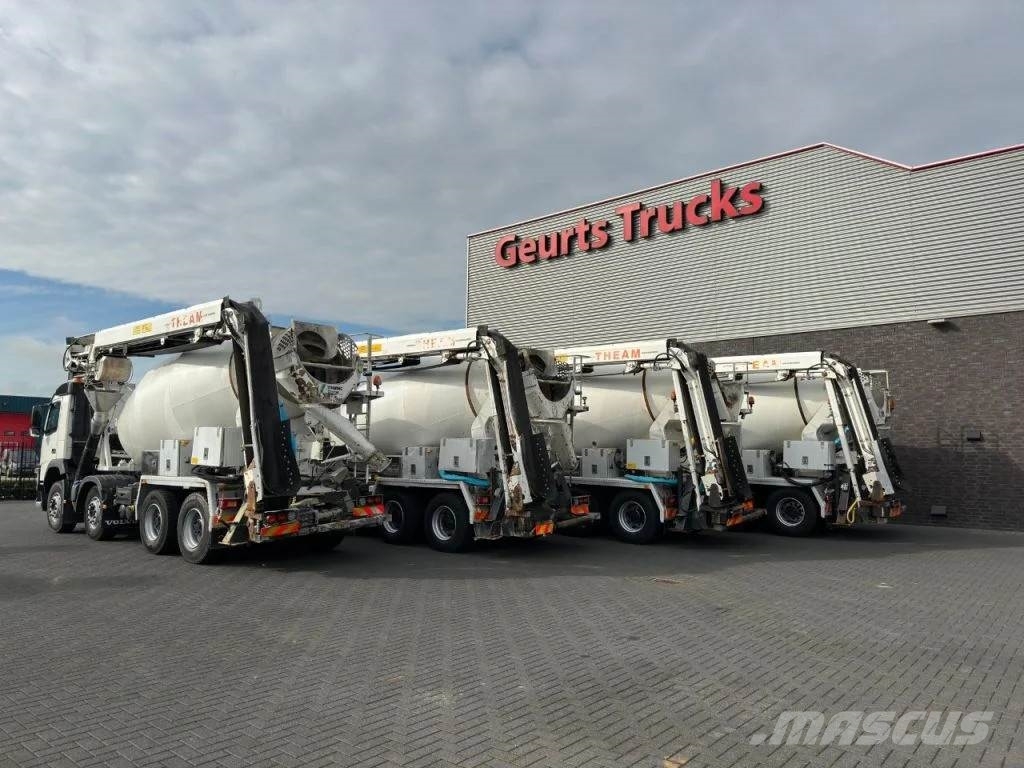 Volvo FM 410 8X4 + STETTER 9 M3 MIXER/MISCHER + THEAM 15 混凝土搅拌车