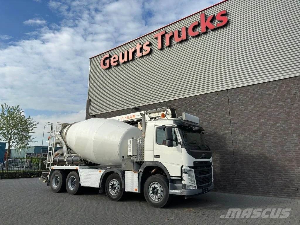 Volvo FM 410 8X4 + STETTER 9 M3 MIXER/MISCHER + THEAM 15 混凝土搅拌车