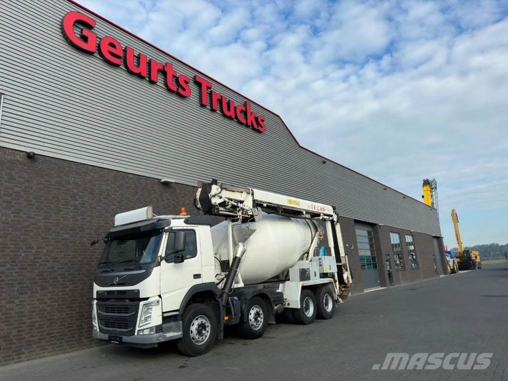Volvo FM 410 8X4 + STETTER 9 M3 MIXER/MISCHER + THEAM 15 混凝土搅拌车