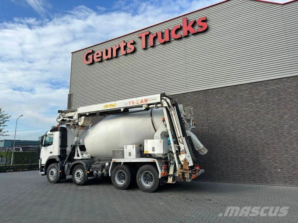 Volvo FM 410 8X4 + STETTER 9 M3 MIXER/MISCHER + THEAM 15 混凝土搅拌车