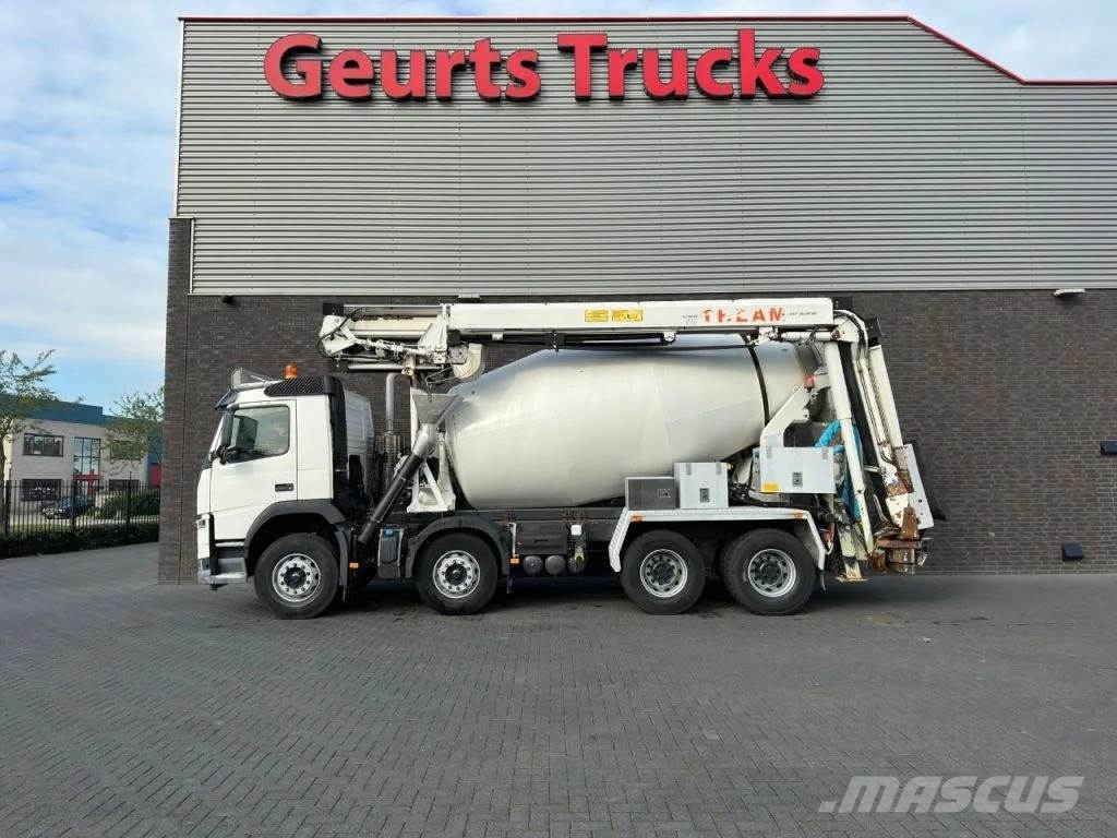 Volvo FM 410 8X4 + STETTER 9 M3 MIXER/MISCHER + THEAM 15 混凝土搅拌车