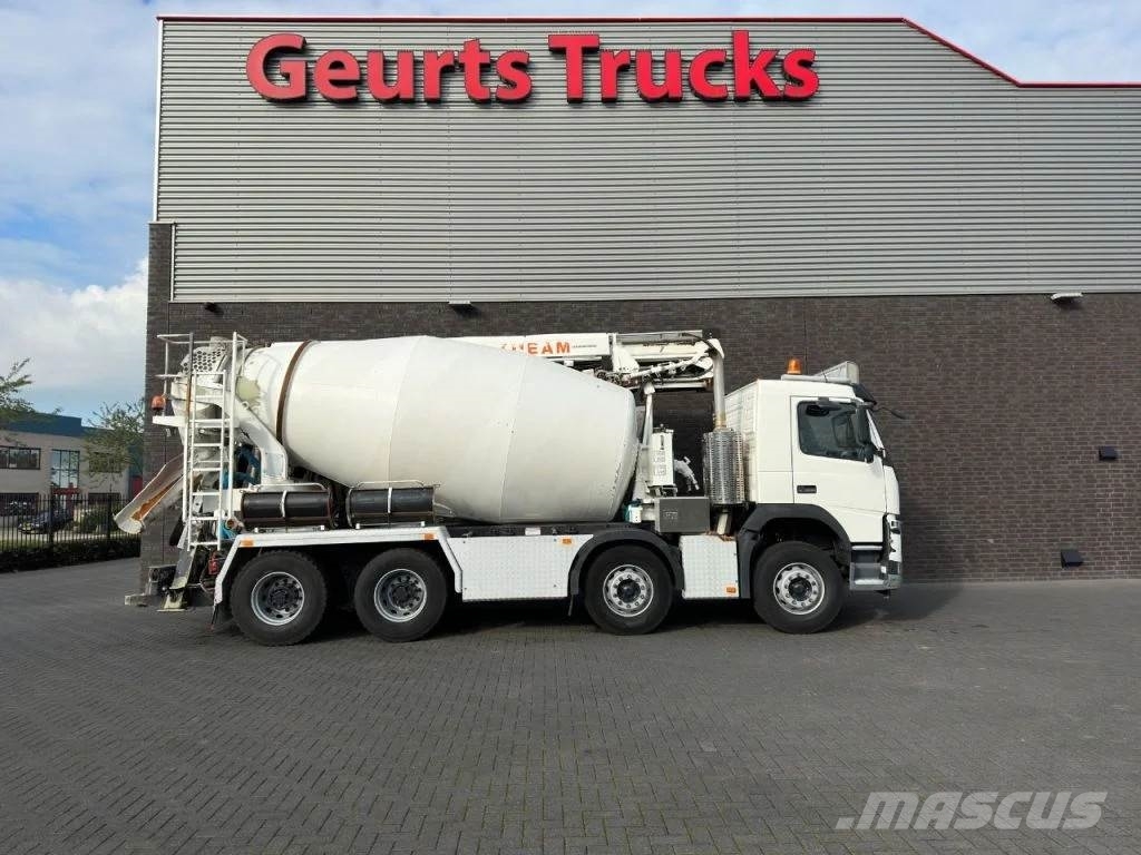 Volvo FM 410 8X4 + STETTER 9 M3 MIXER/MISCHER + THEAM 15 混凝土搅拌车