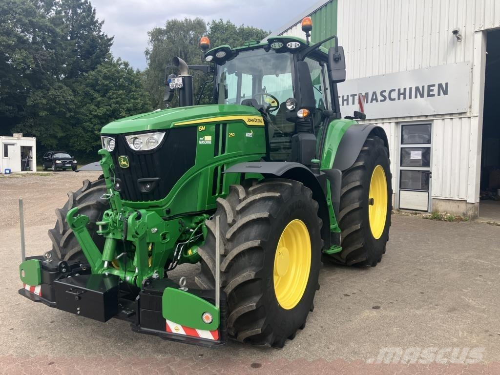 John Deere 6M250 Tractors