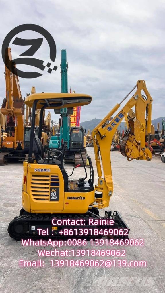 Komatsu PC 18 MR 小型挖土機/掘鑿機<7t(小型挖掘機)