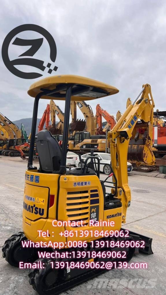 Komatsu PC 18 MR 小型挖土機/掘鑿機<7t(小型挖掘機)