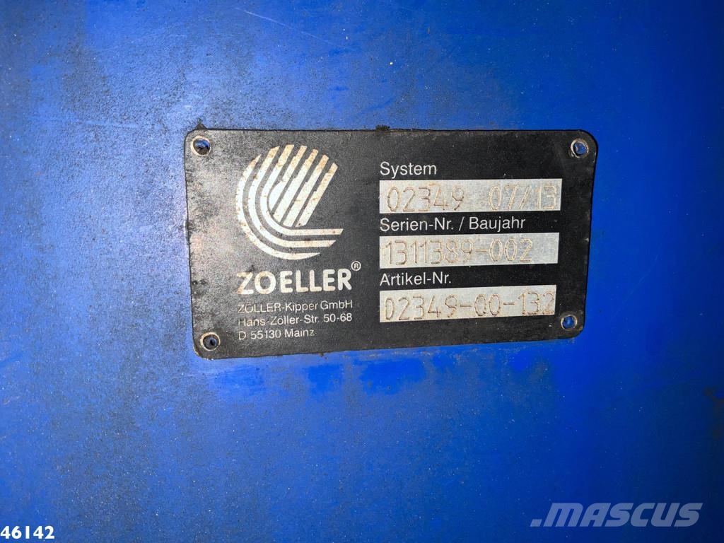DAF FAG 75 CF 250 Zoeller 20m³ Waste trucks