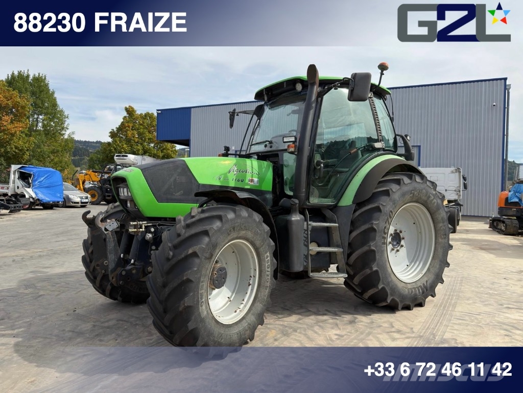 Deutz-Fahr AGROTRON 1160 TTV *ACCIDENTE*DAMAGED*UNFALL* Tracteur