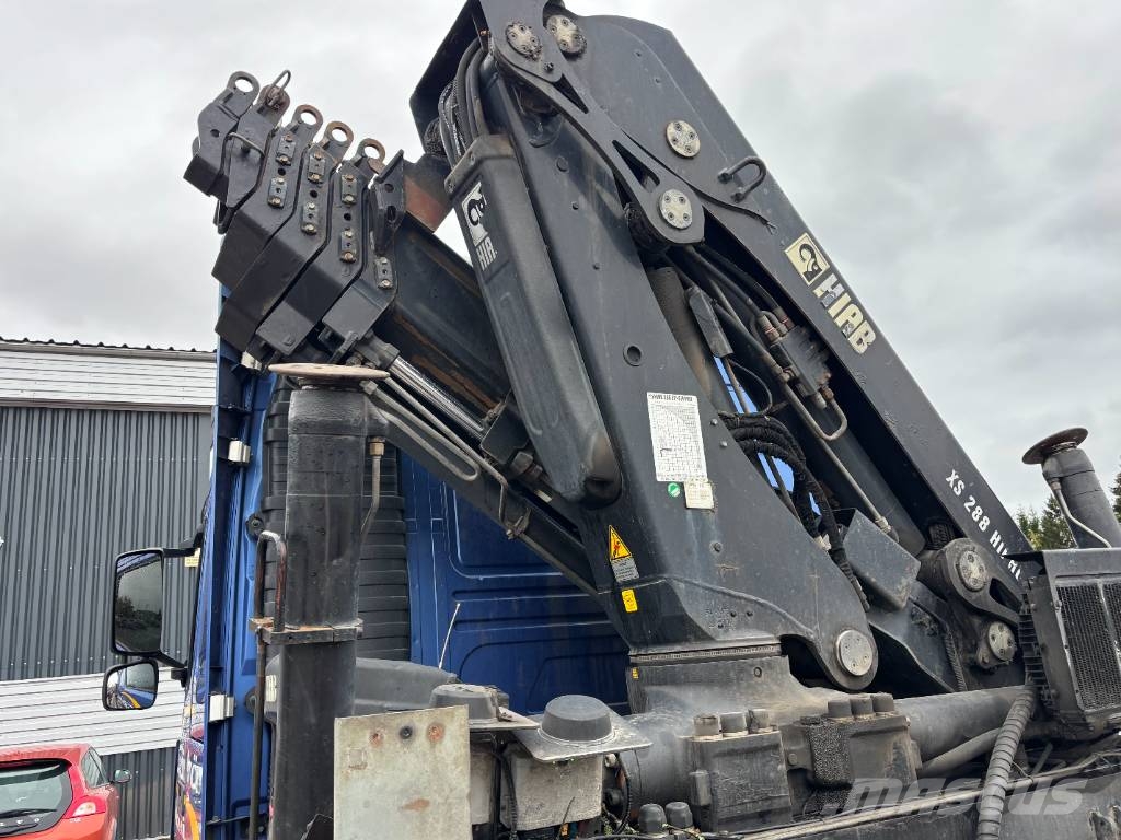 Volvo FM - HIAB 288 E-5 HIPRO Rol kiper kamioni s kukama za dizanje