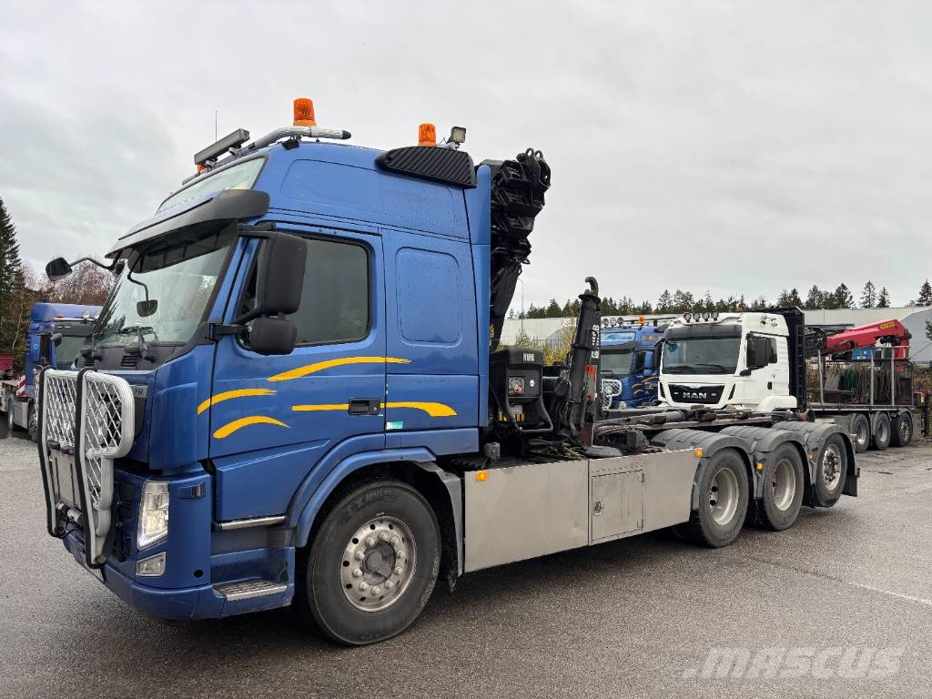 Volvo FM - HIAB 288 E-5 HIPRO Rol kiper kamioni s kukama za dizanje