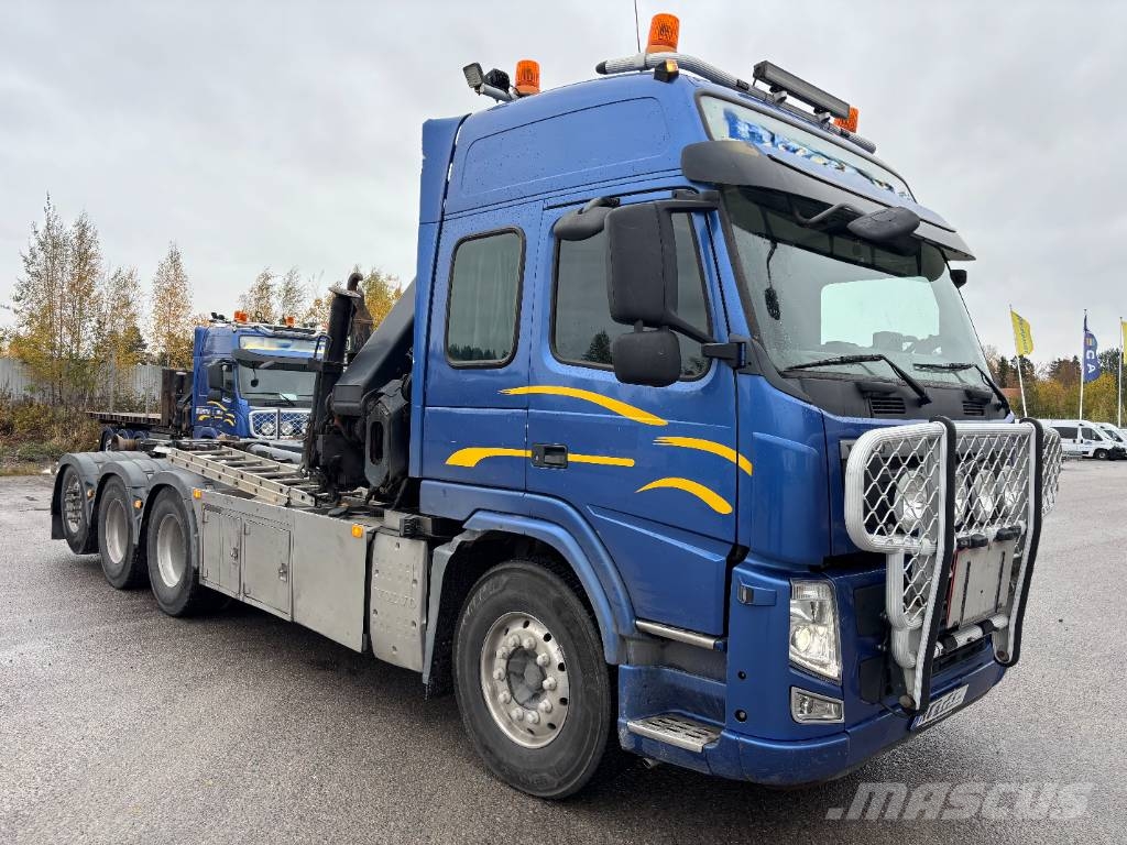Volvo FM - HIAB 288 E-5 HIPRO Rol kiper kamioni s kukama za dizanje