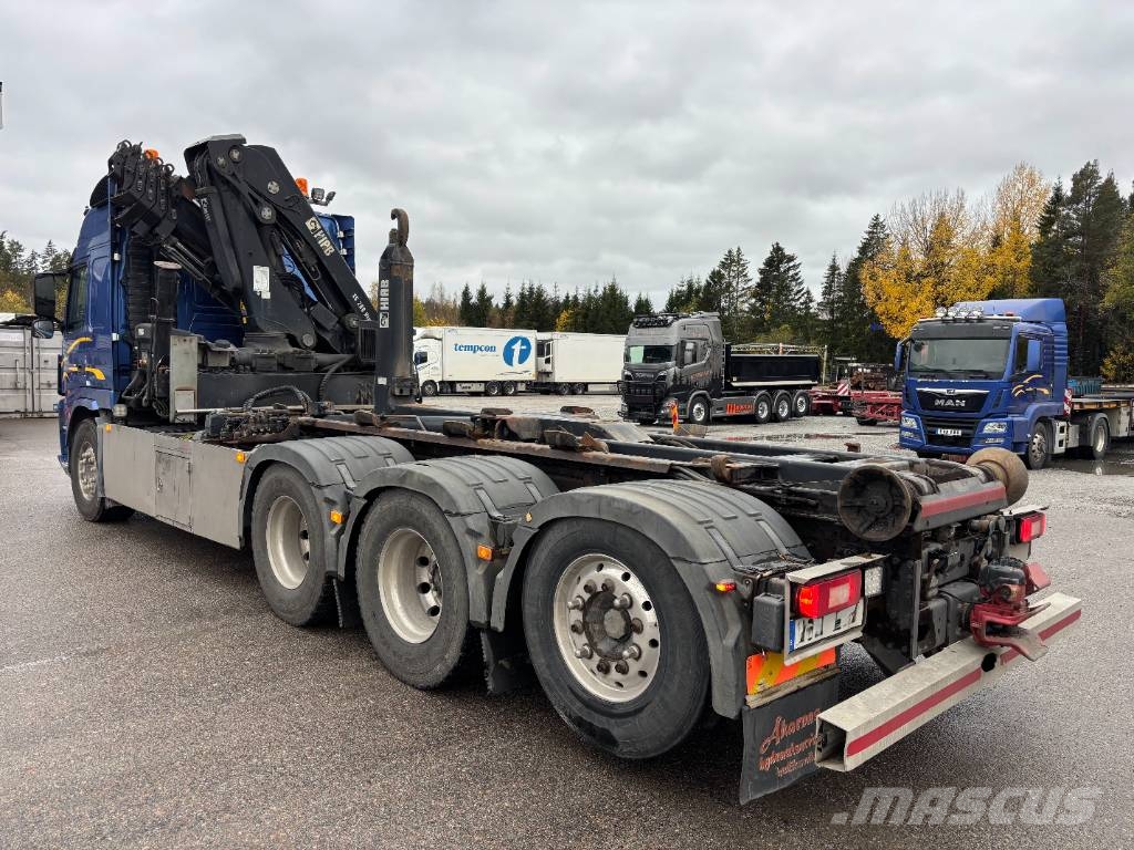 Volvo FM - HIAB 288 E-5 HIPRO Rol kiper kamioni s kukama za dizanje