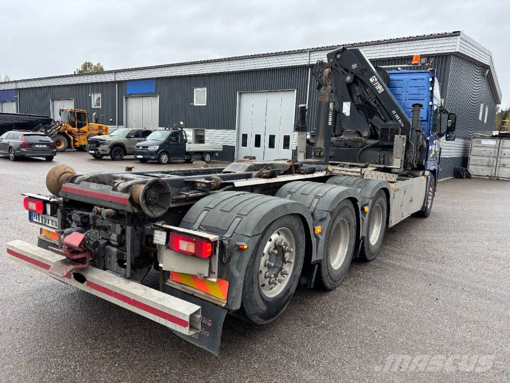 Volvo FM - HIAB 288 E-5 HIPRO Rol kiper kamioni s kukama za dizanje