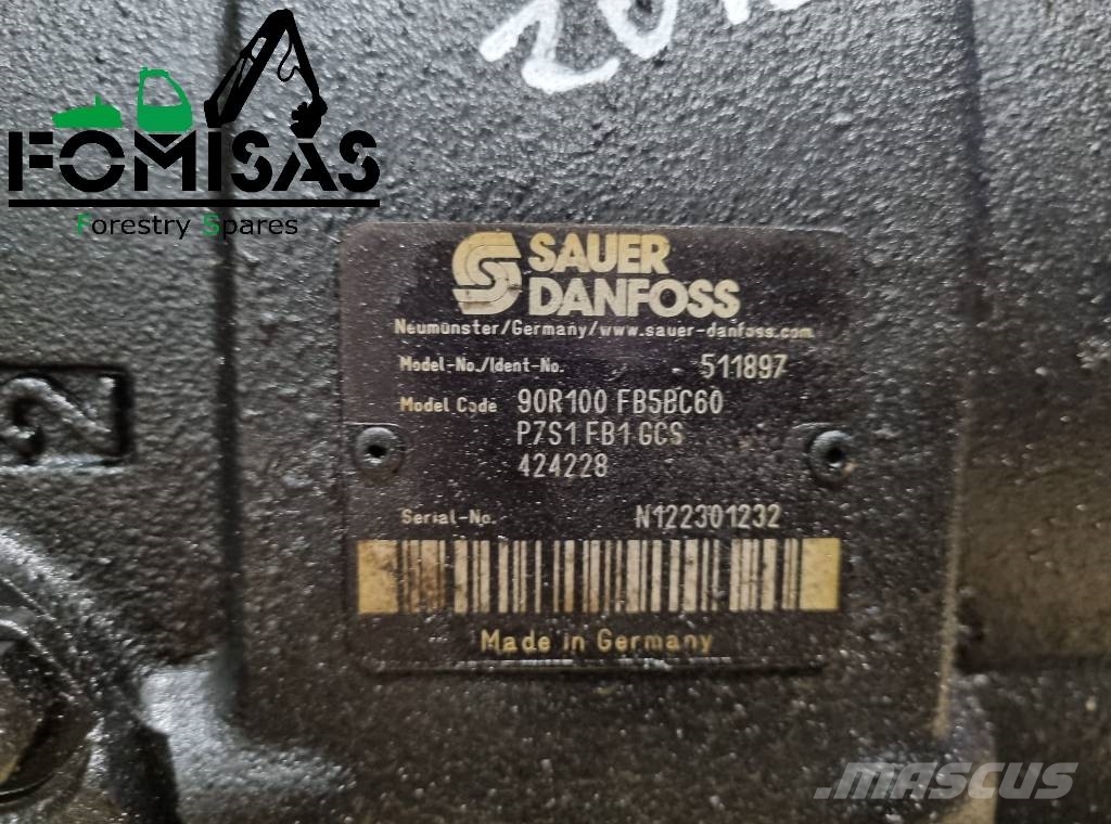 Ponsse Fox Hydraulic Pump Sauer Danfoss 511897 Hydraulics