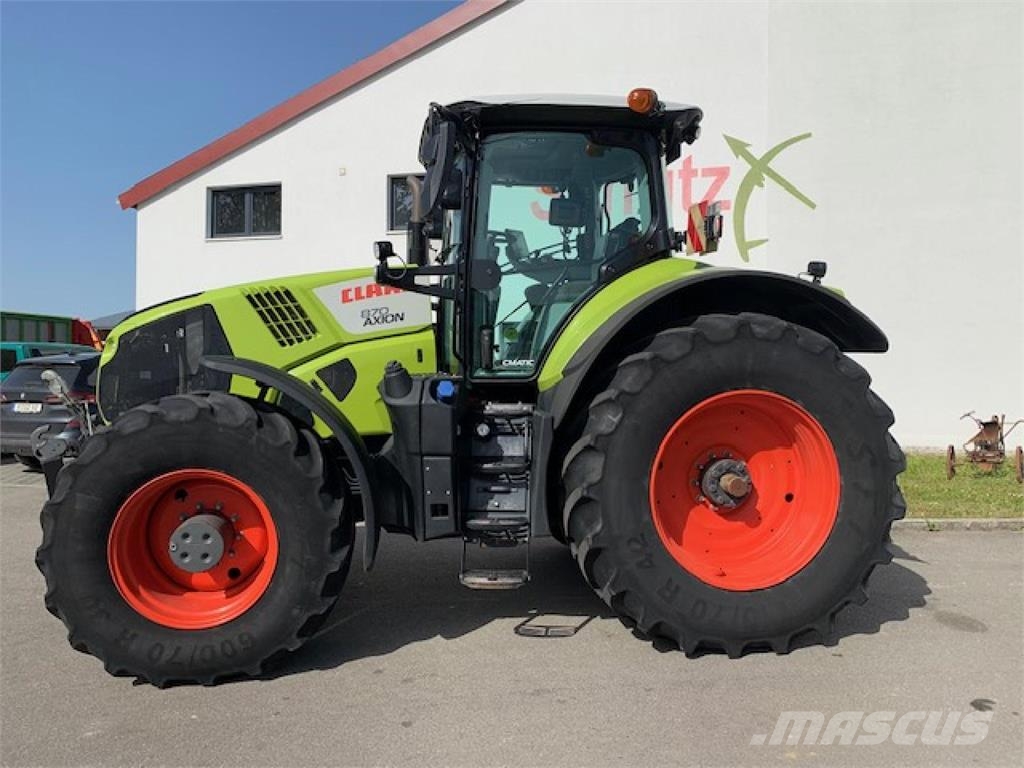 CLAAS Axion 870 CMATIC, Touch, S10, 3255Bh,TOP 트랙터