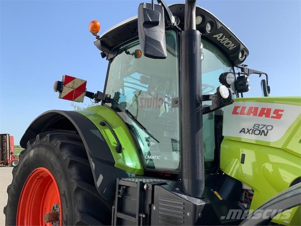 CLAAS Axion 870 CMATIC, Touch, S10, 3255Bh,TOP 트랙터