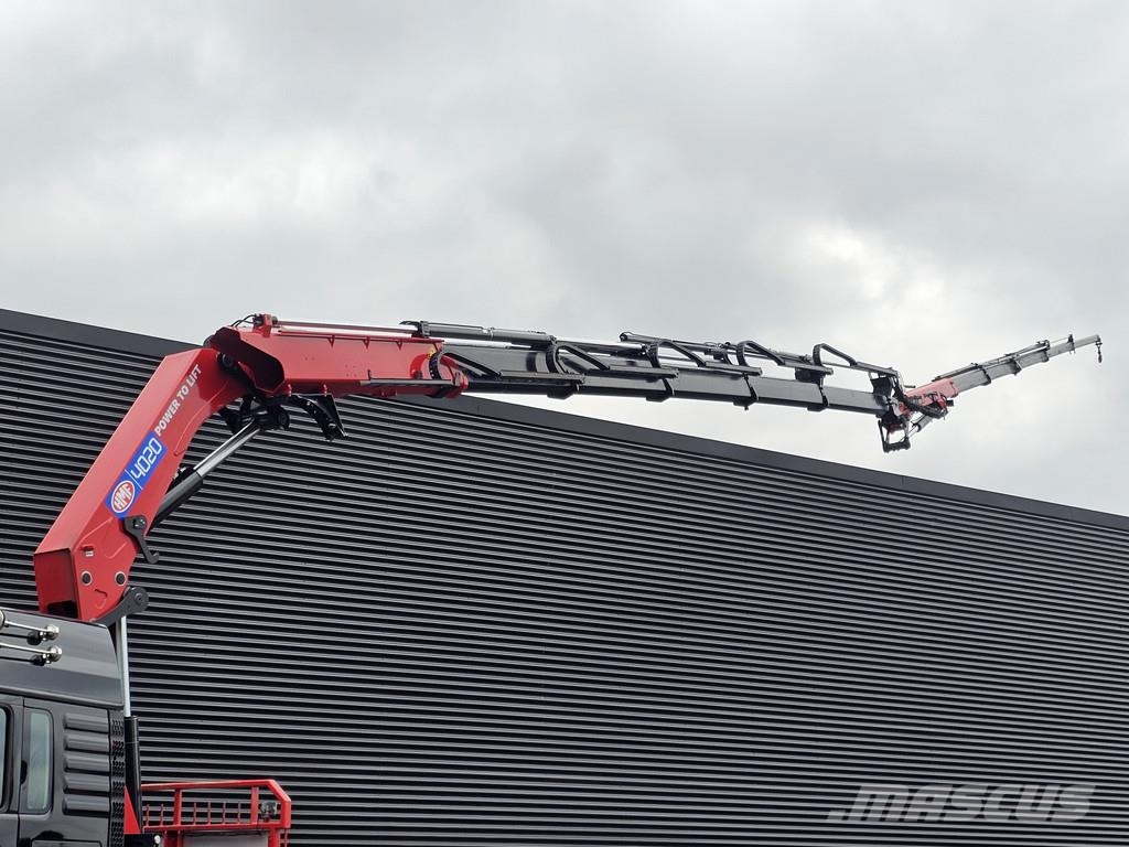 MAN TGS 35.510 8x4-4 BL / HMF 40 tm CRANE / KRAN Автокранове