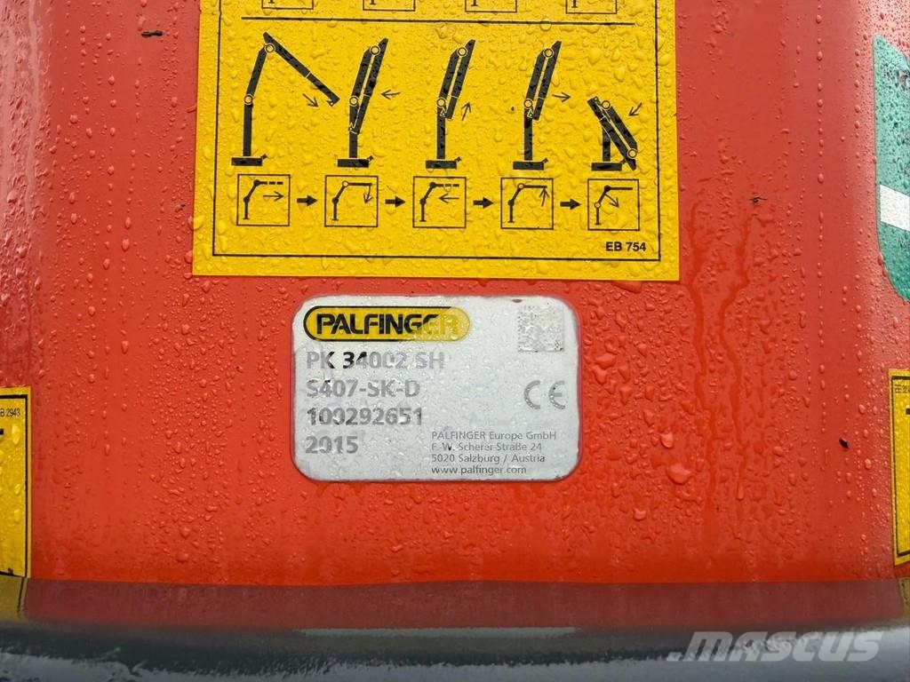 Volvo FM 460 6x4 + (26m!) CRANE PALFINGER PK34002 D + PJ Rabljeni žerjavi za vsak teren