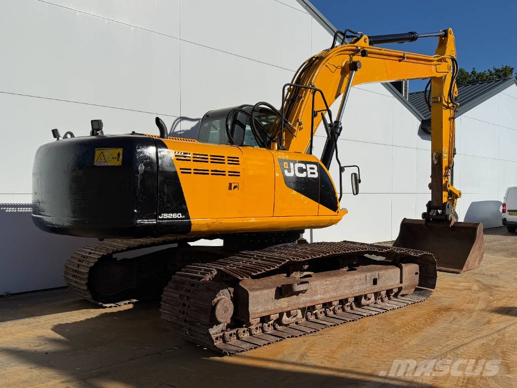 JCB JS260LC - Hammer Lines / Heated Seat Raupenbagger