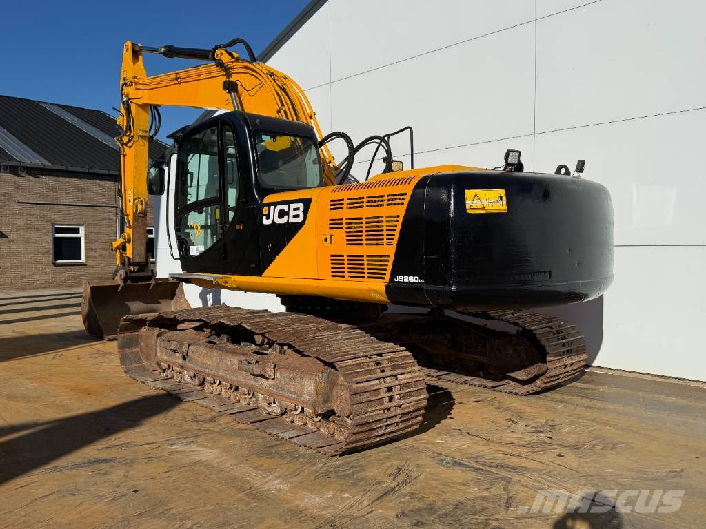 JCB JS260LC - Hammer Lines / Heated Seat Raupenbagger