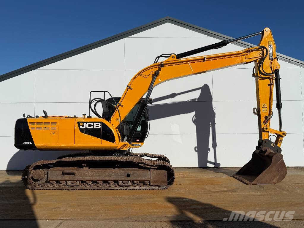 JCB JS260LC - Hammer Lines / Heated Seat Raupenbagger