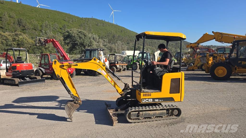 JCB 16 C-1 T3 Mini ekskavatoriai < 7 t