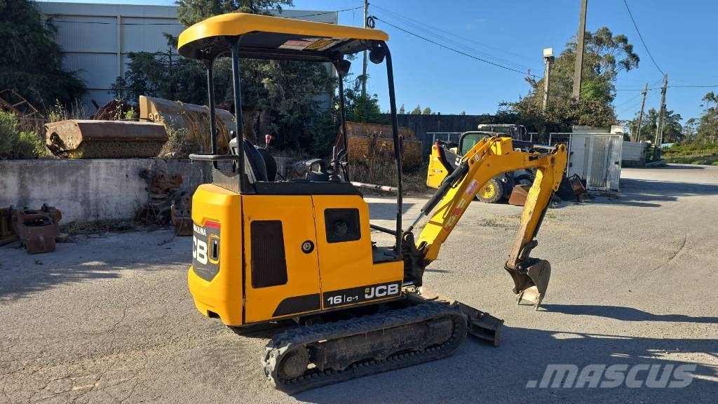 JCB 16 C-1 T3 Mini ekskavatoriai < 7 t