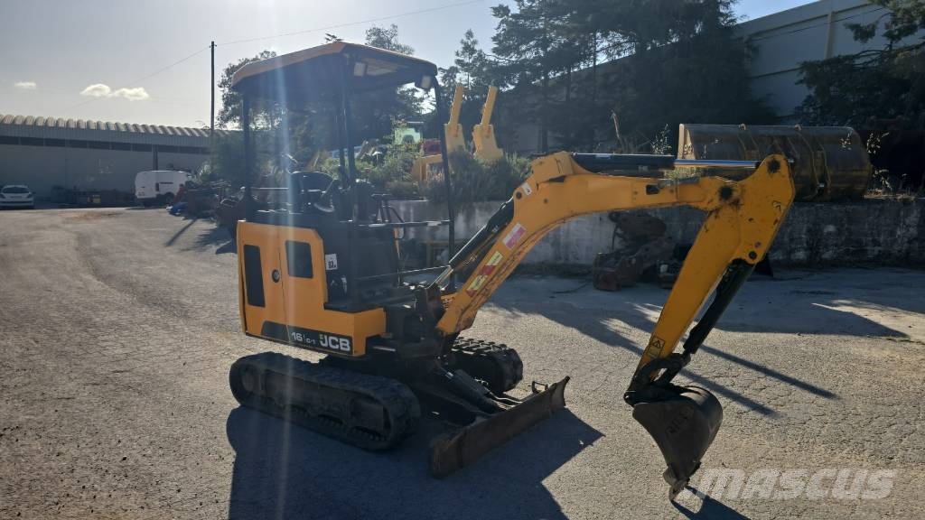 JCB 16 C-1 T3 Mini ekskavatoriai < 7 t