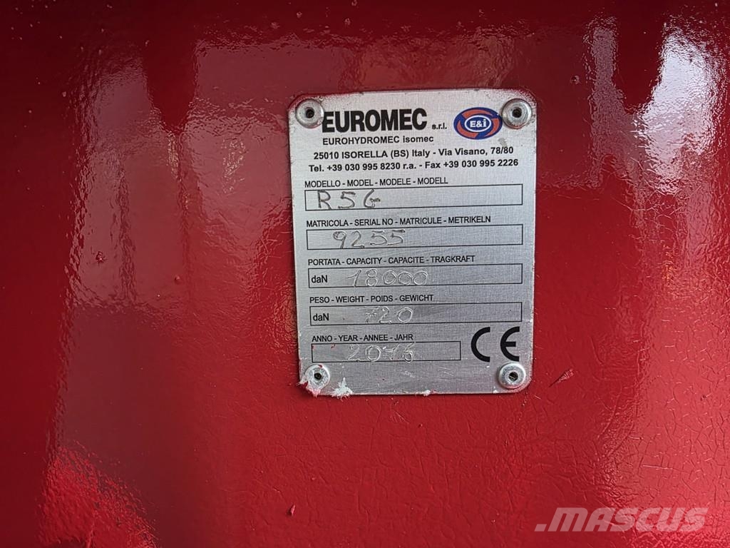  euromec clamshell 2000l sennebogen fuchs liebherr خطاطيف
