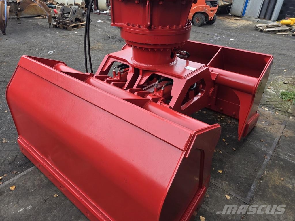  euromec clamshell 2000l sennebogen fuchs liebherr خطاطيف