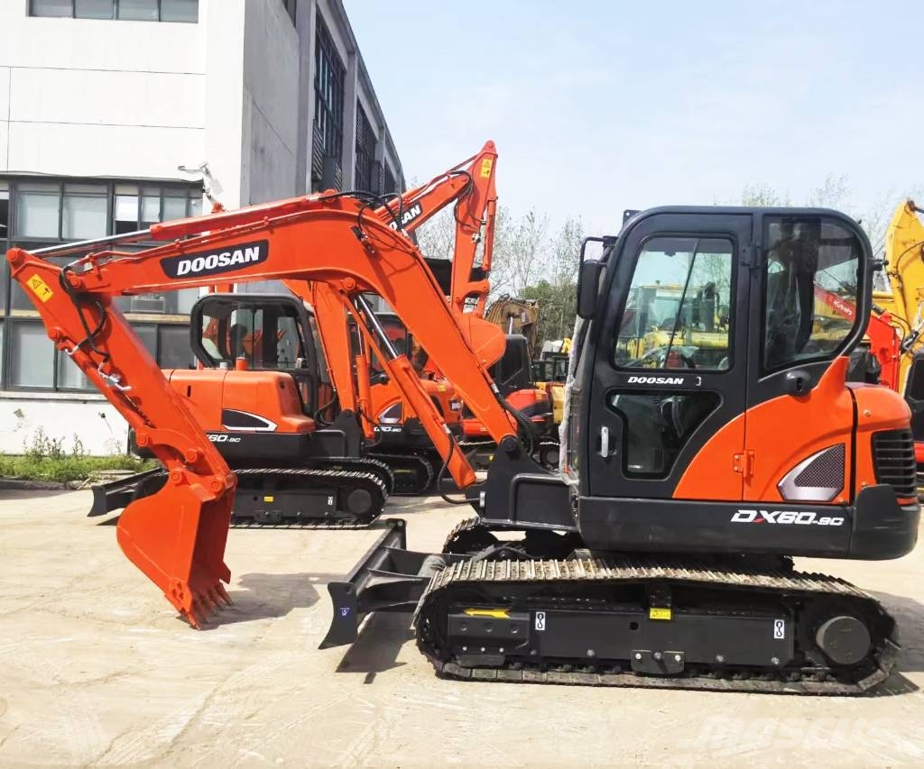 Doosan DX 60-9 C Mini ekskavatoriai < 7 t